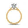 ダイヤモンドを使用したミックスゴールドの婚約指輪, 画像 2