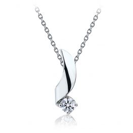 4.5 mm ダイヤモンド付きペンダント - Ruban コレクション